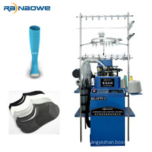 RB-6FTP-I machines for the manufacture of socks both can knit plain terry sock